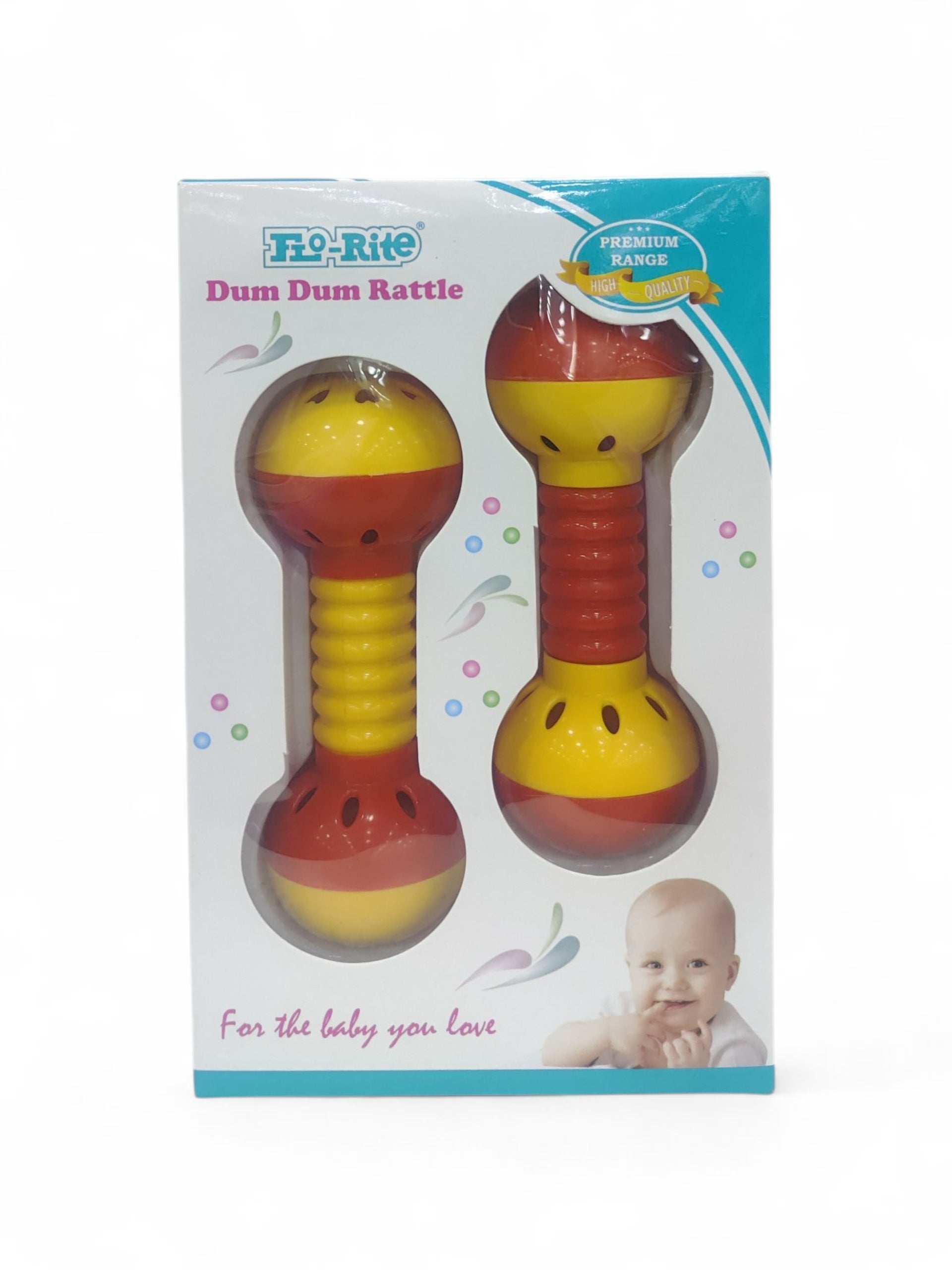 FLO RITE DUM DUM RATTLE RED FLO RITE DUM DUM RATTLE RED